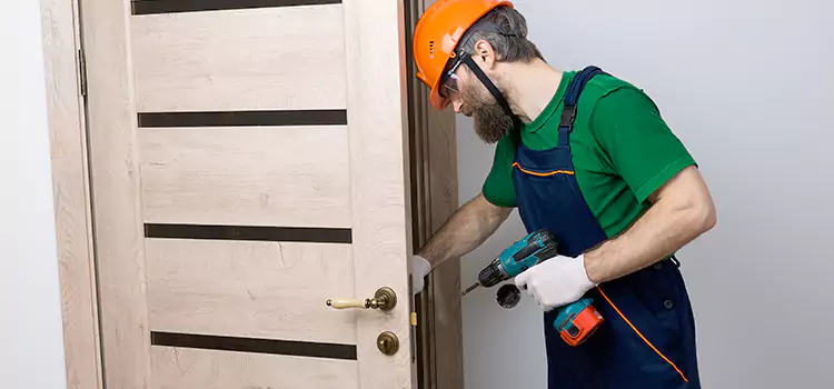 Replace Internal Door Handle with Lock Hazleton